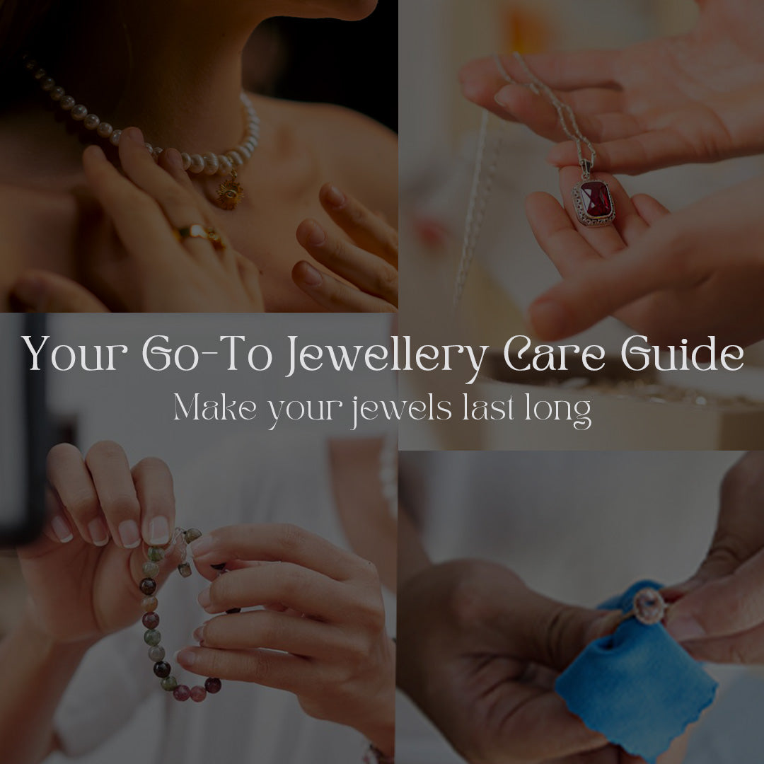 Essential tips for jewellery care to keep your jewels shining and new for longer.