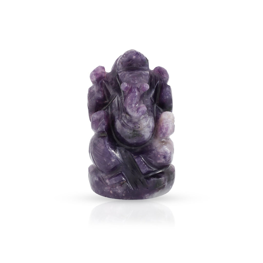 Amethyst Ganesh Idol