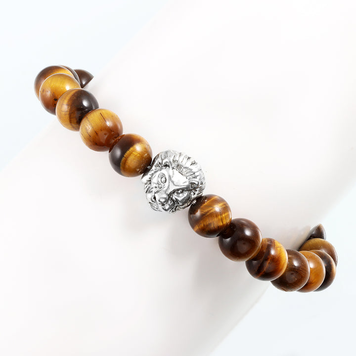 Tiger's Eye Gemstone Beads Stretch Bracelet