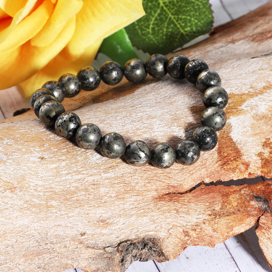 Pyrite Bracelet for Wealth & Abundance | Unisex