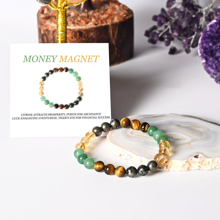 Money Magnet Stretch Bracelet