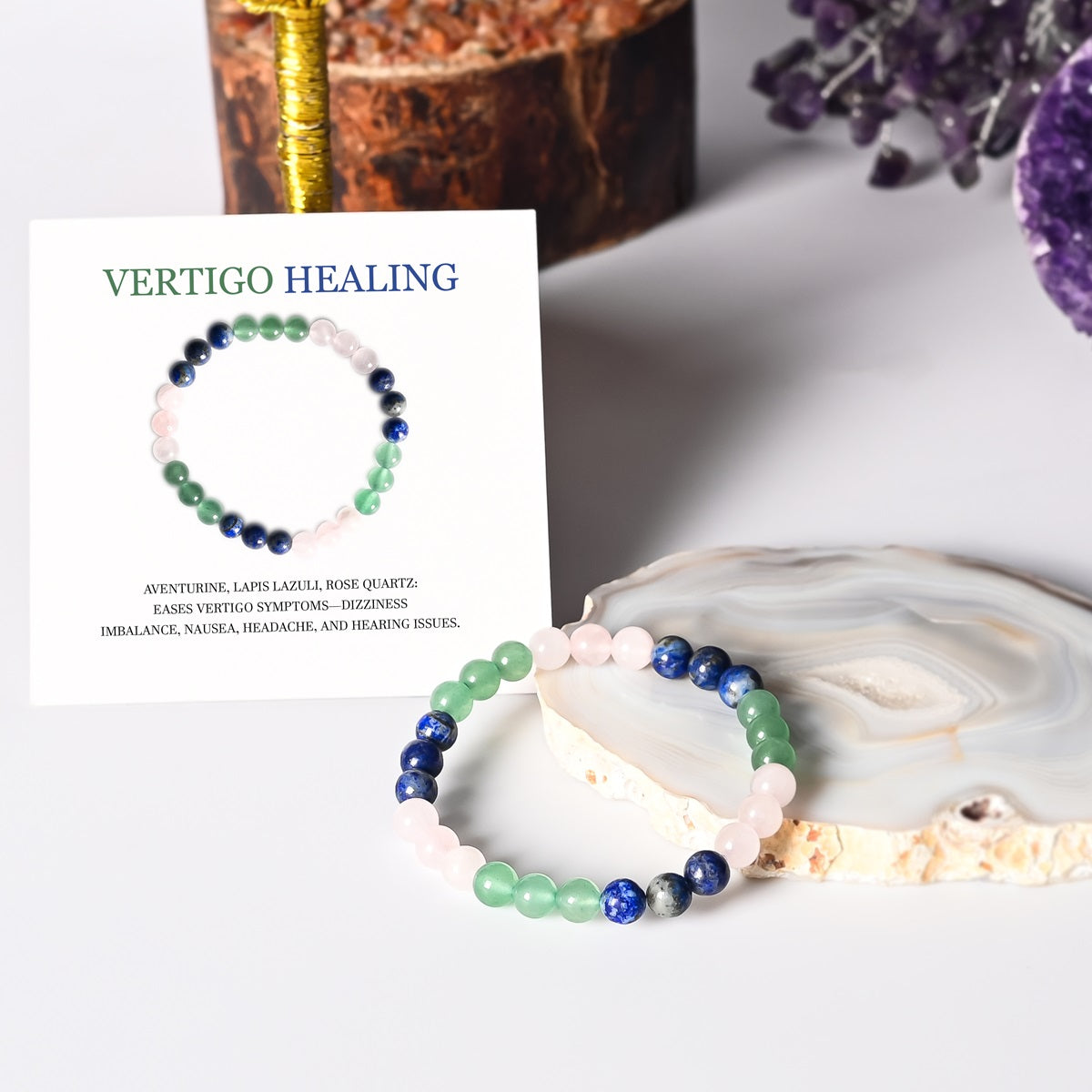 Vertigo Healing Harmony Trine Bracelet