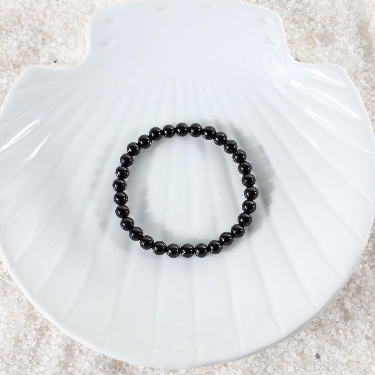 Chic packaging of the Black Onyx Bracelet, ready to be unwrapped and adorned, making it a perfect gift or personal accessory