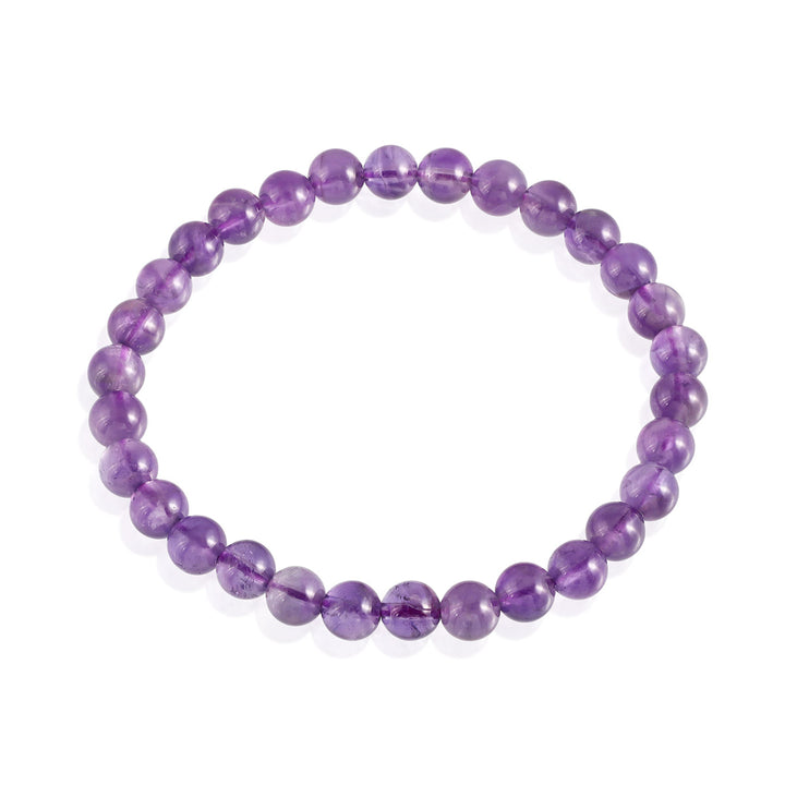 Amethyst Stretch Bracelet - Stone of Spirituality and Calmness