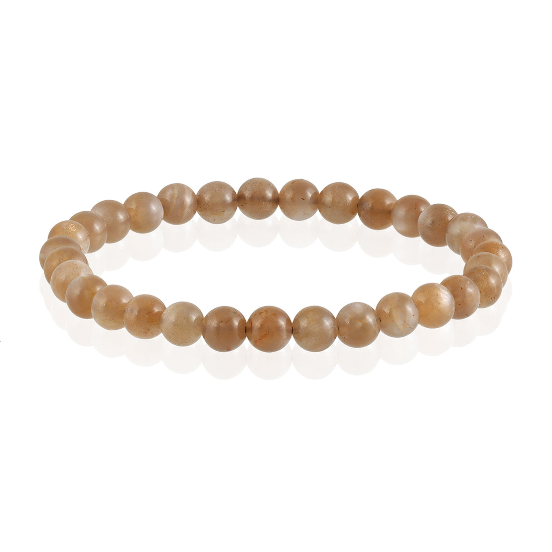 Artistic representation symbolizing divine feminine energy, featuring the Chocolate Moonstone Bracelet as a source of empowerment, intuition, and emotional balance.
