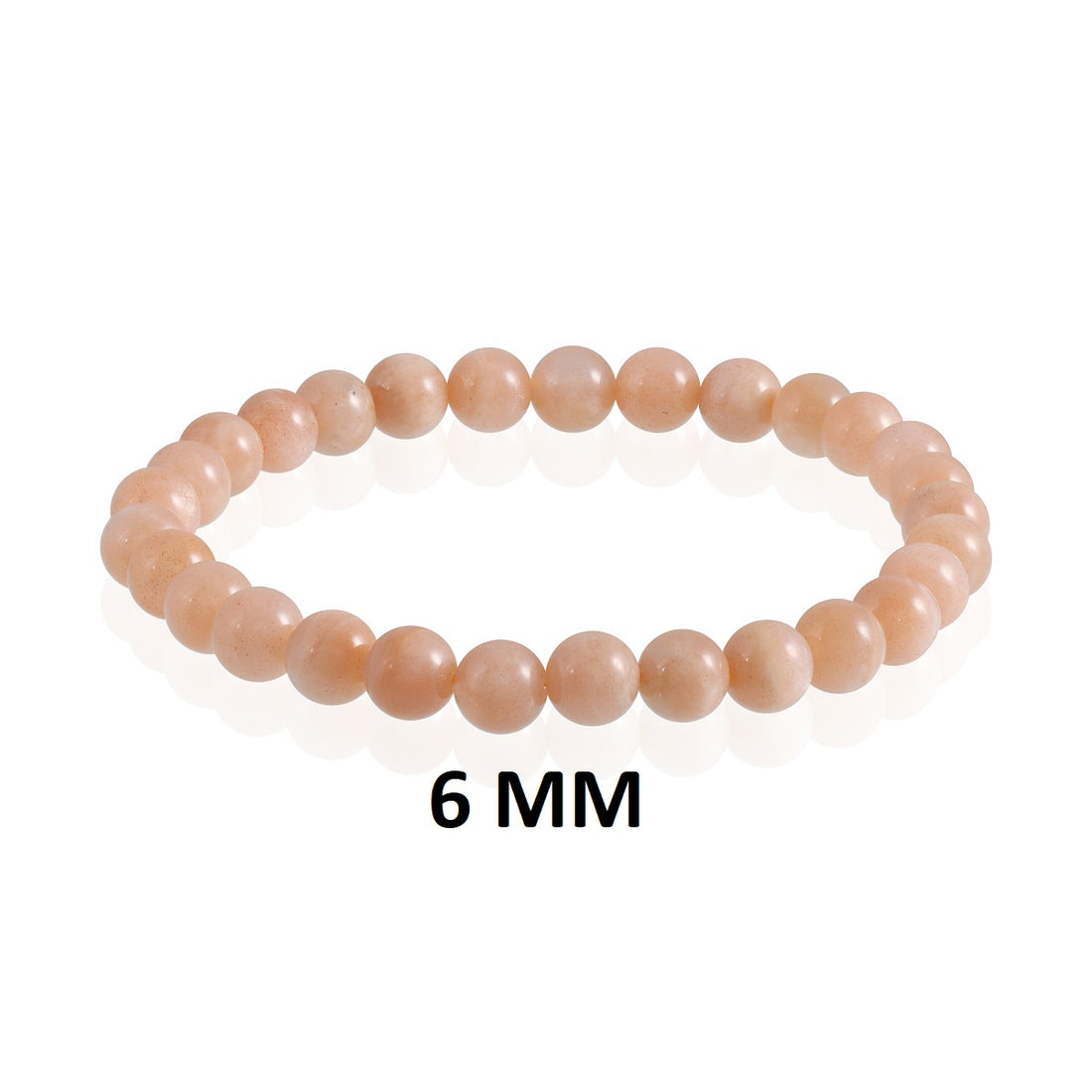 Artistic representation symbolizing emotional balance, featuring the Peach Moonstone Bracelet as a source of calmness and stability