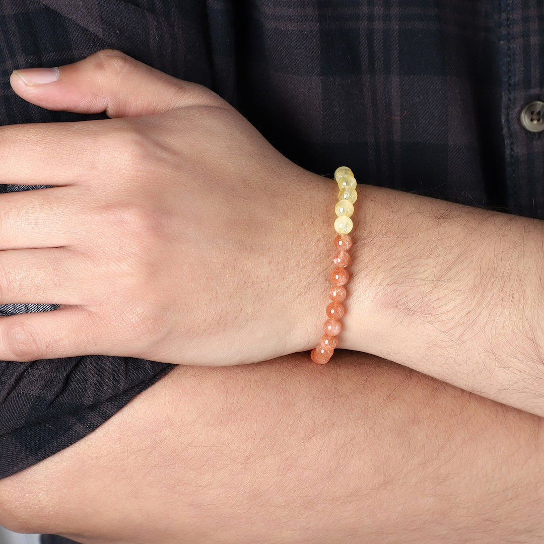 Positive Energy and Confidence Stretch Bracelet