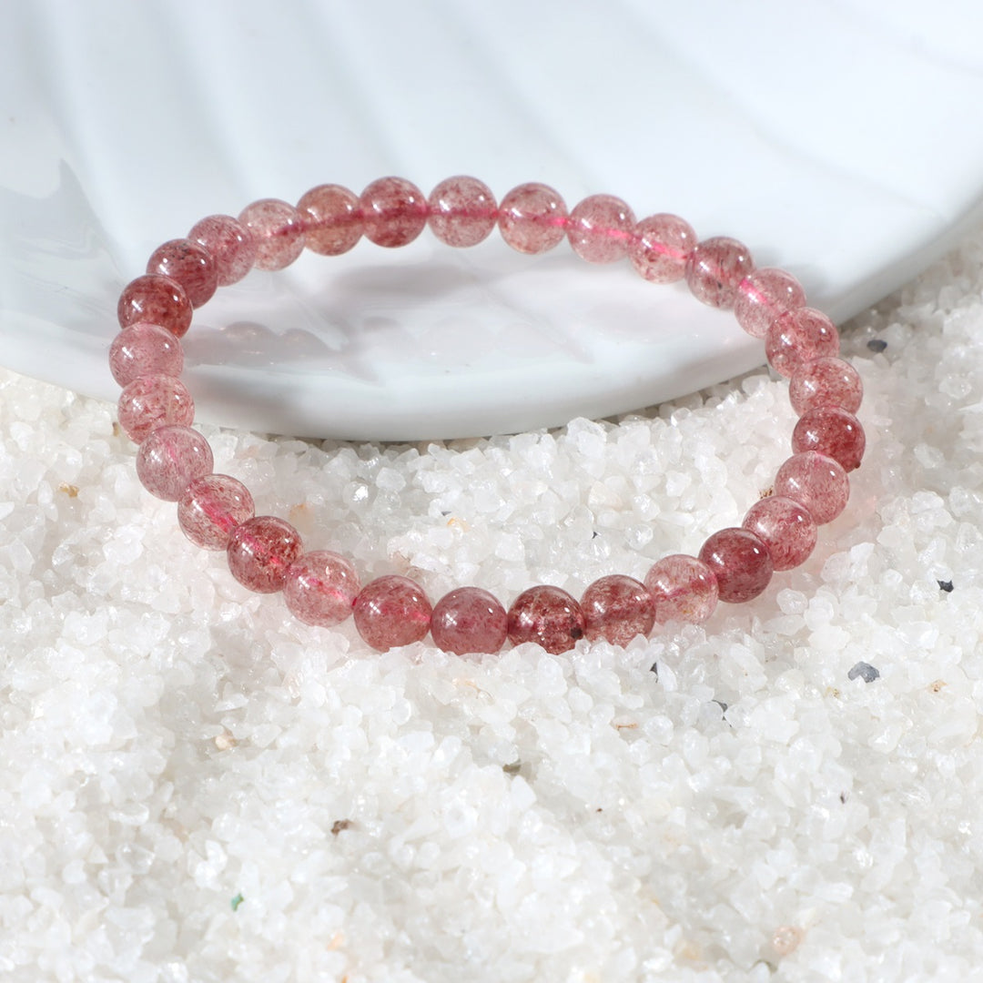 Pink Crystal Bracelet - Serenity and Emotional Balance