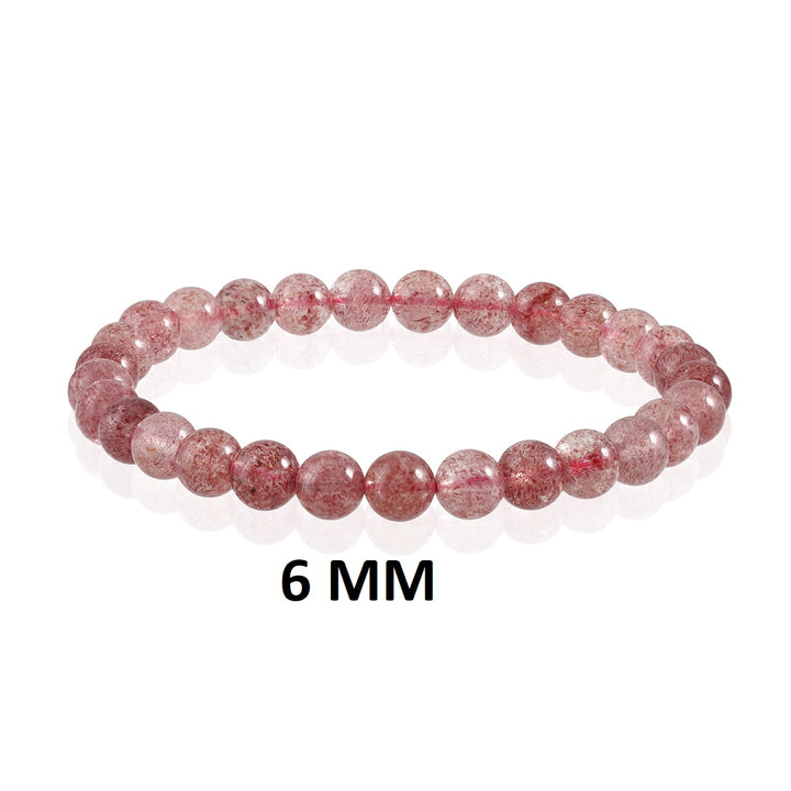 Strawberry Quartz Bracelet: The Stone of Inner Love and Weight Loss