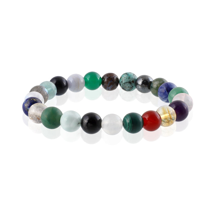 Chakra Harmony Gemstone Stretch Bracelet