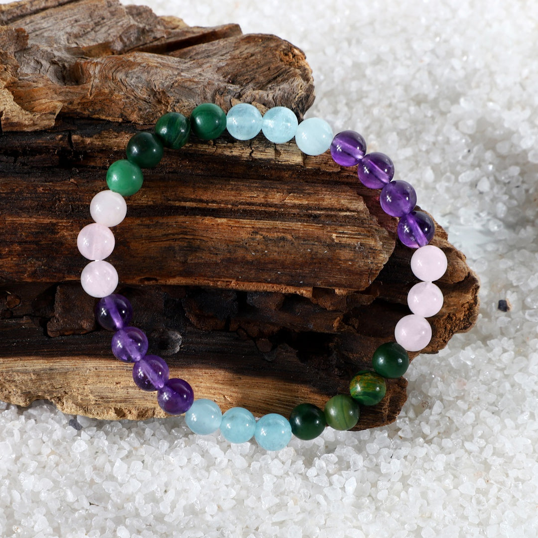 Timeless Glow and Skincare Healing Gemstone Bracelet