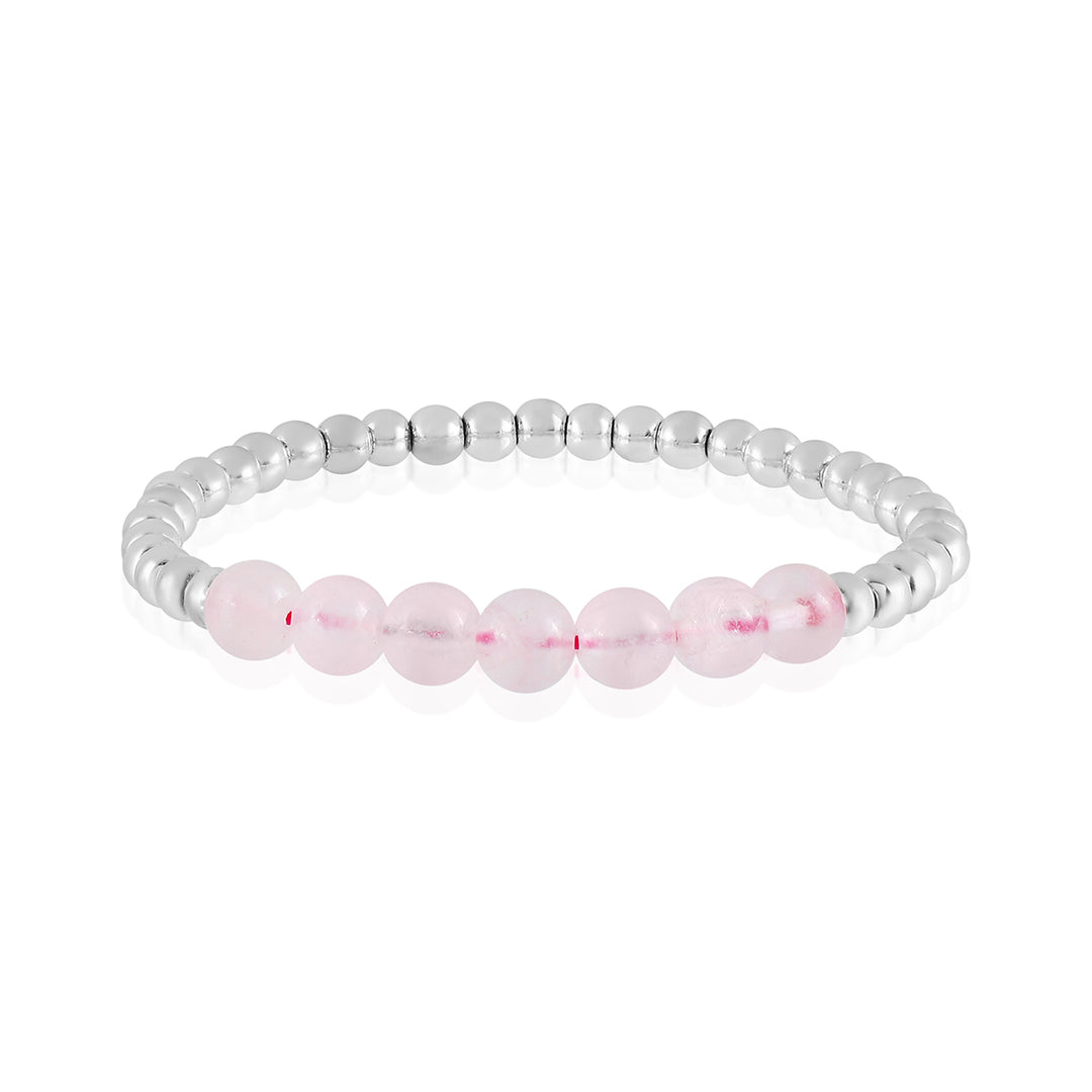 Rose Quartz Rakhi Combo - Love & Compassion