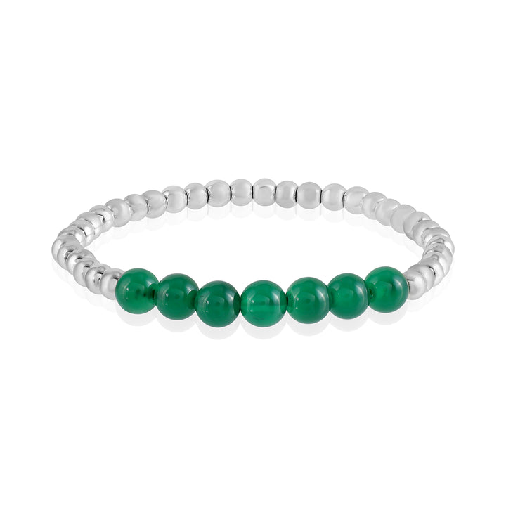 Green Onyx Rakhi Combo - Balance & Strength