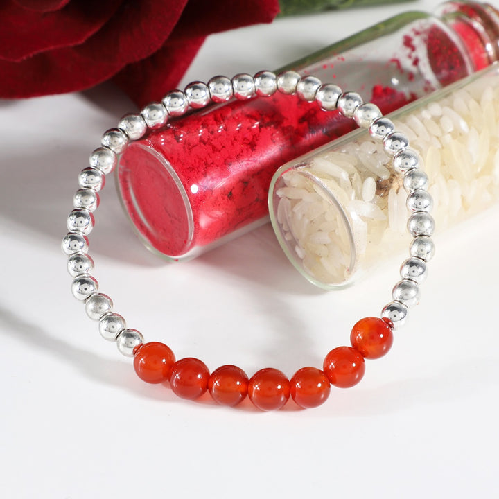 Carnelian Rakhi Combo - Vitality & Courage