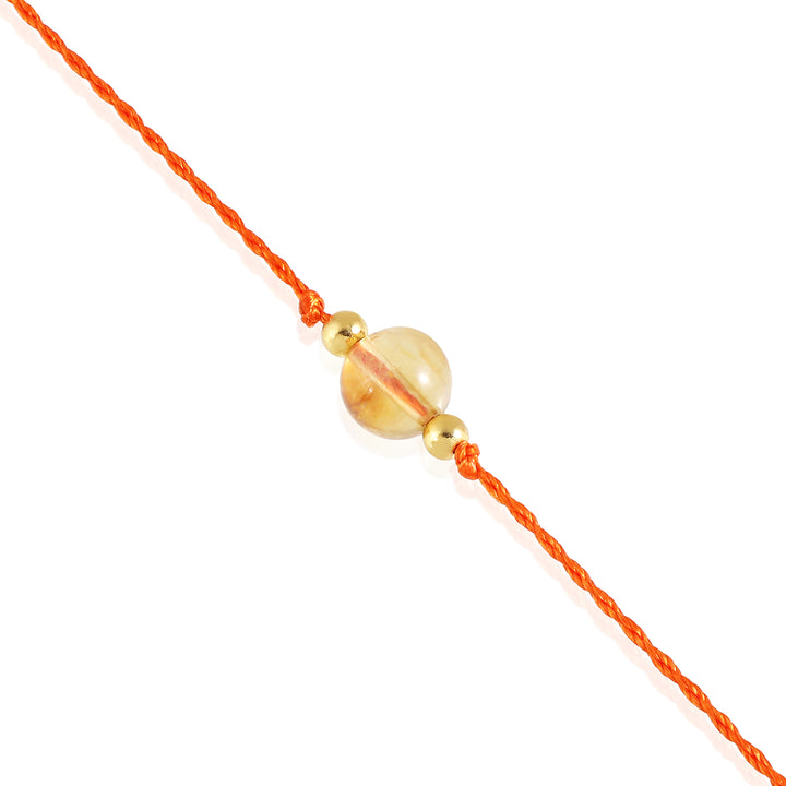 Citrine Rakhi - Abundance & Joy