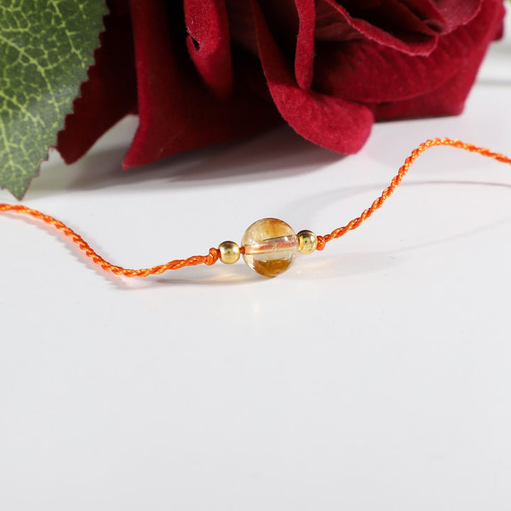 Citrine Rakhi - Abundance & Joy