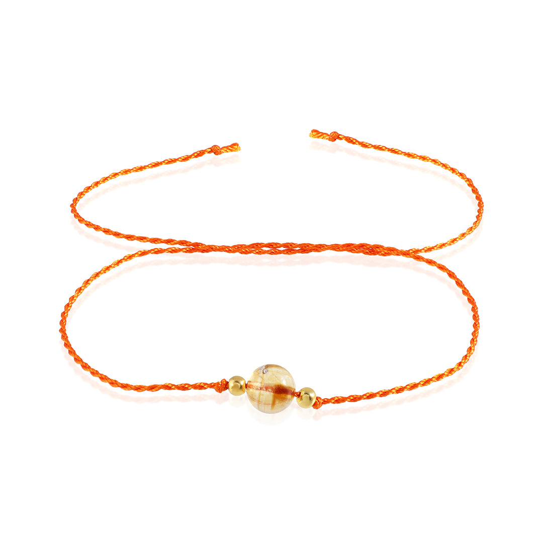 Citrine Rakhi - Abundance & Joy