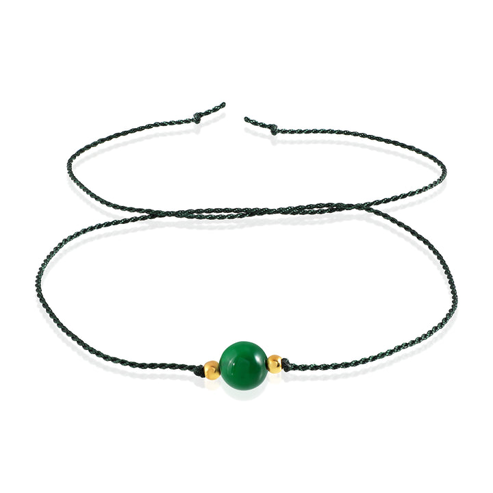 Green Onyx Rakhi Combo - Balance & Strength