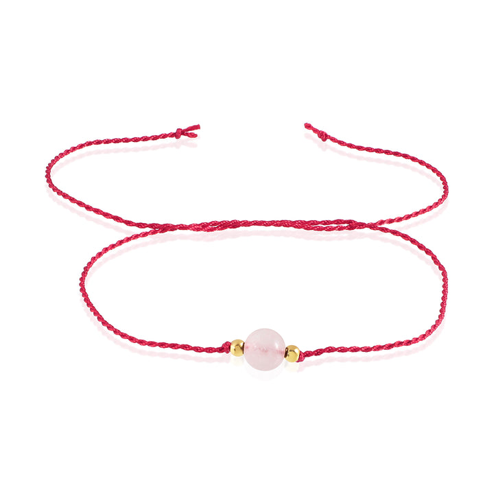 Rose Quartz Rakhi Combo - Love & Compassion