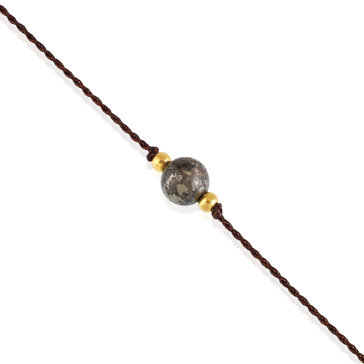 Pyrite Rakhi - Protection & Prosperity