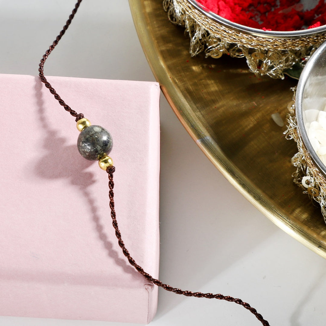 Pyrite Rakhi - Protection & Prosperity