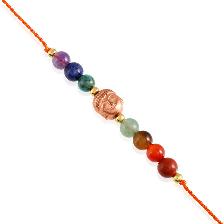 7 Chakra Buddha Rakhi - Harmony & Enlightenment