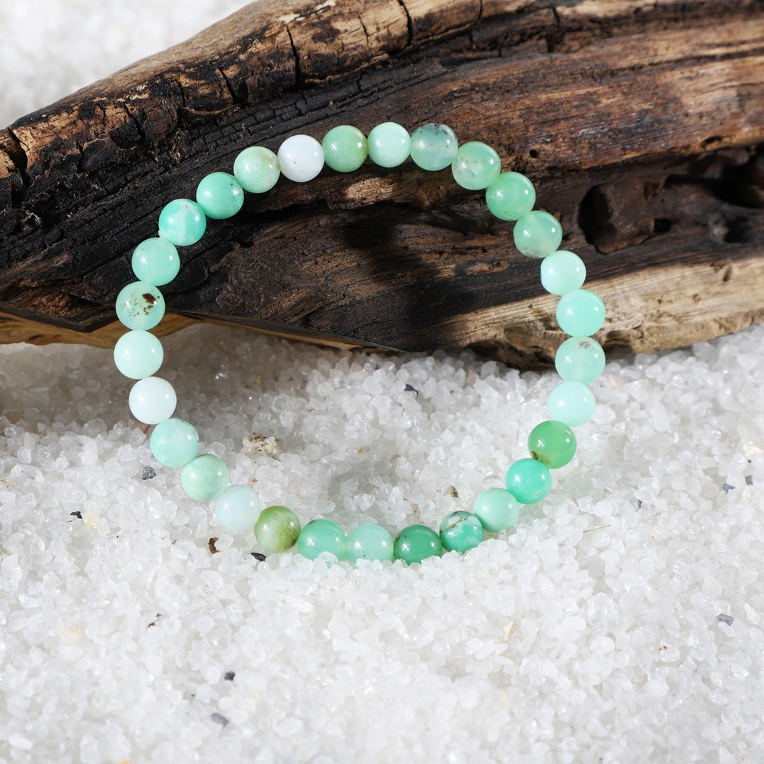 Chrysoprase Bracelet - Stone of Joy and Compassion