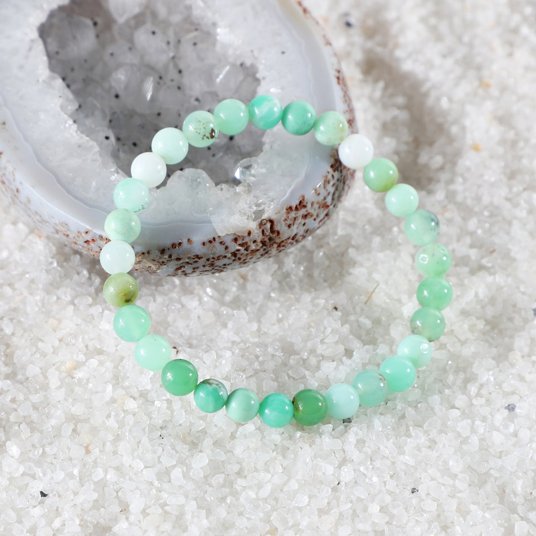 Chrysoprase Bracelet - Stone of Joy and Compassion