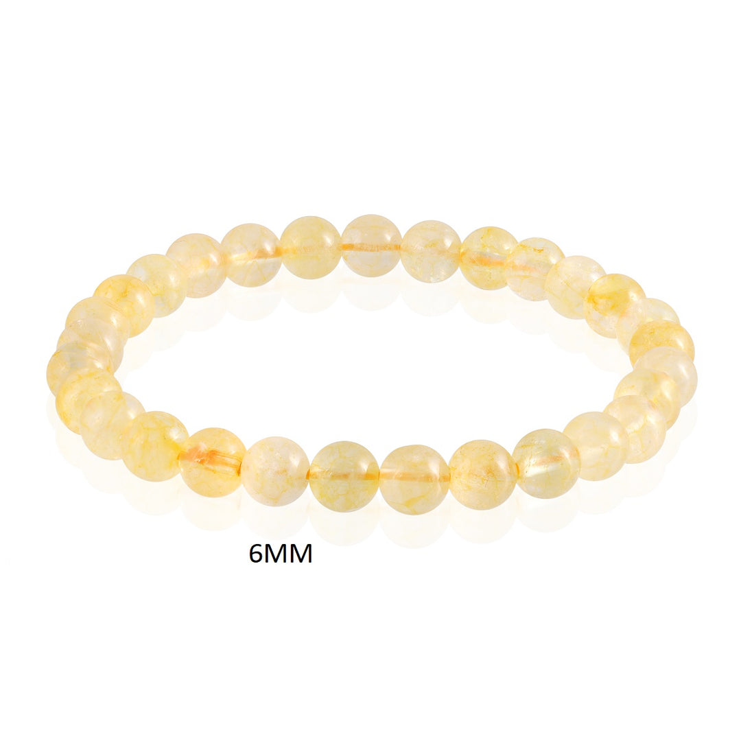 Citrine Stretch Bracelet – Abundance and Prosperity