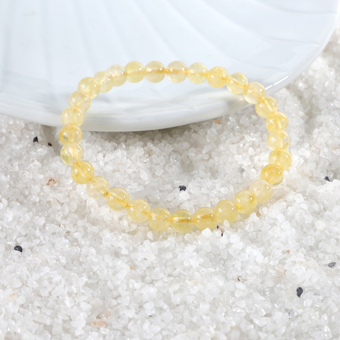 Citrine Stretch Bracelet – Abundance and Prosperity