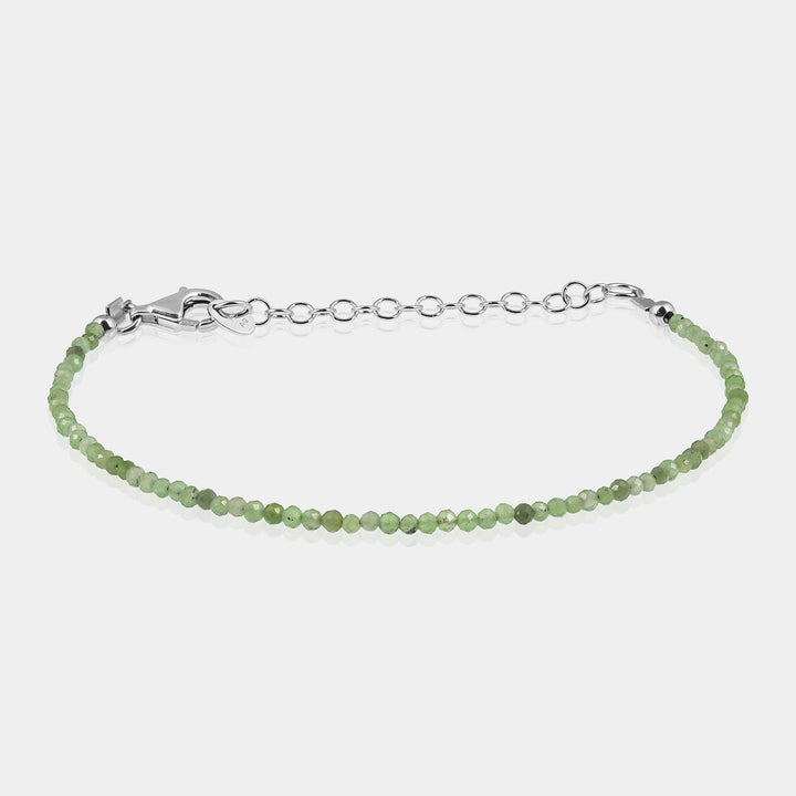 Jade Silver Bracelet