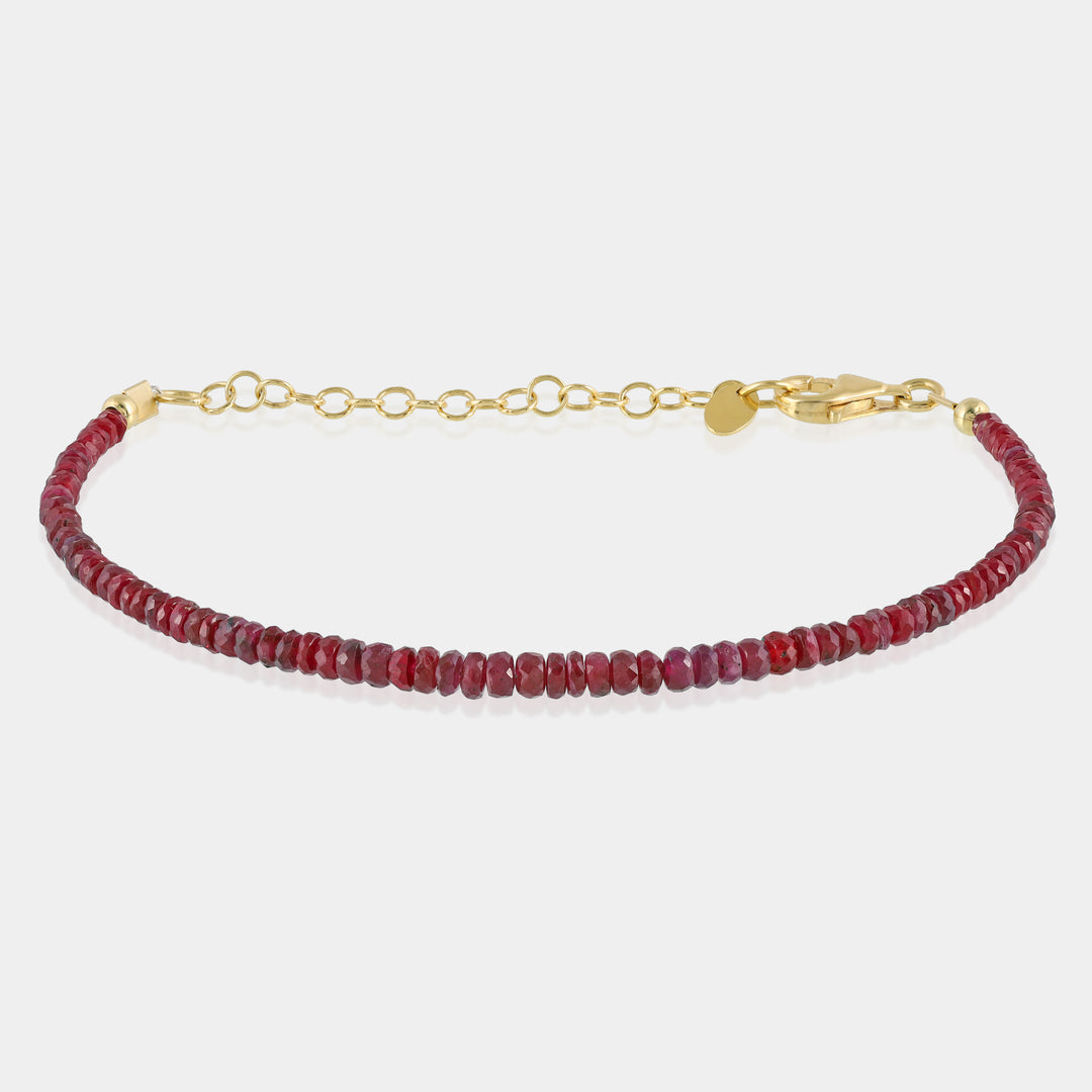 Natural Ruby Gemstone Beads