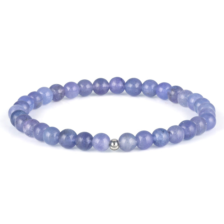 Tanzanite Stretch Bracelet: Stone of Enlightenment & Elegance