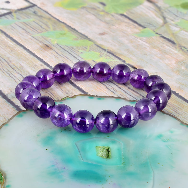 Amethyst Stretch Bracelet