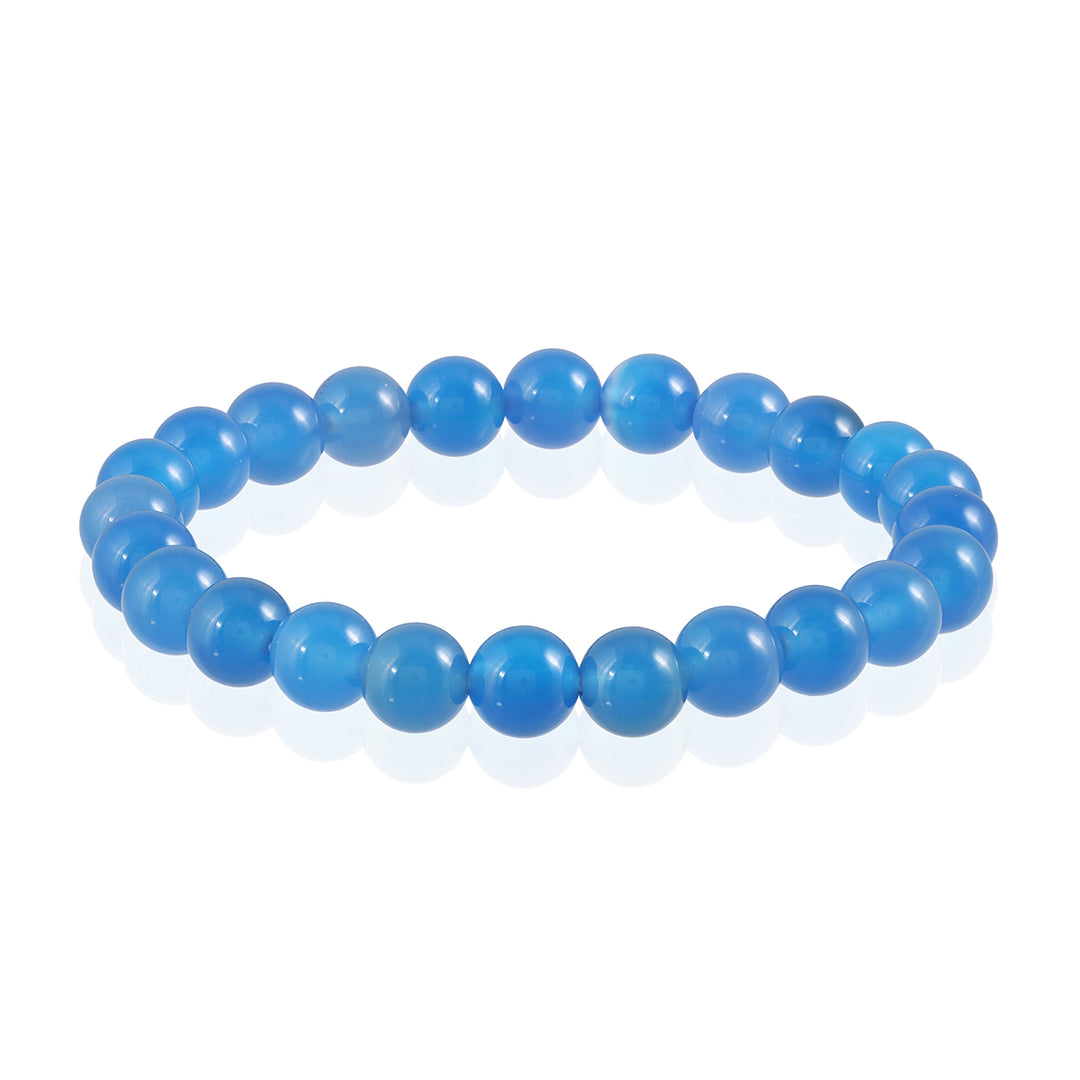 Vidya Balan Inspired Blue Onyx Bracelet