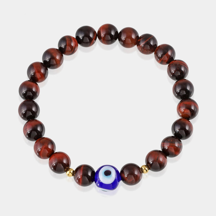 Evil Eye Handmade Stretch Bracelet