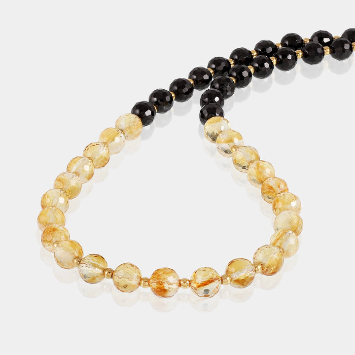 Hematite Gemstone Beads with Golden Sheen