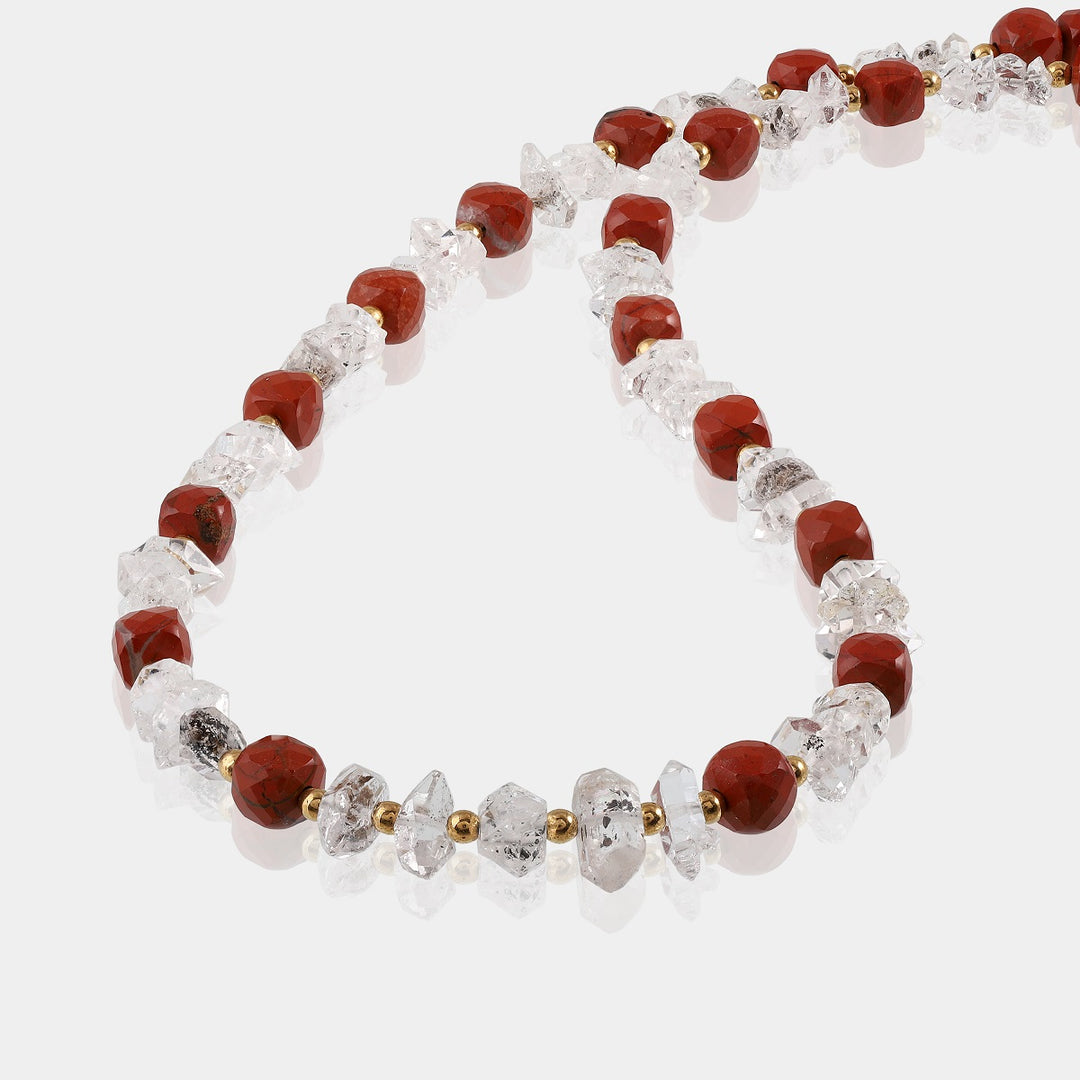 Harmonious Gemstone Necklace with Healing Properties