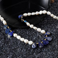 Lapis Lazuli beads stimulating wisdom and clear communication