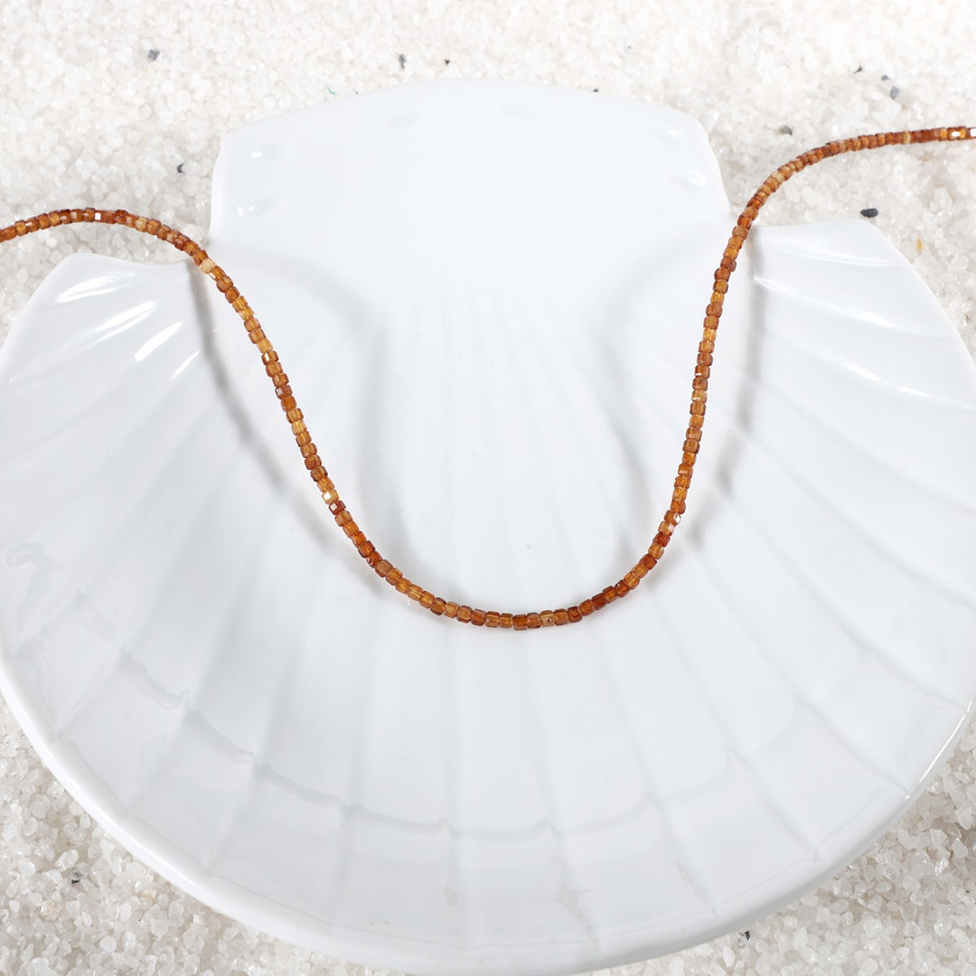 Hessonite Garnet Necklace Gift Presentation