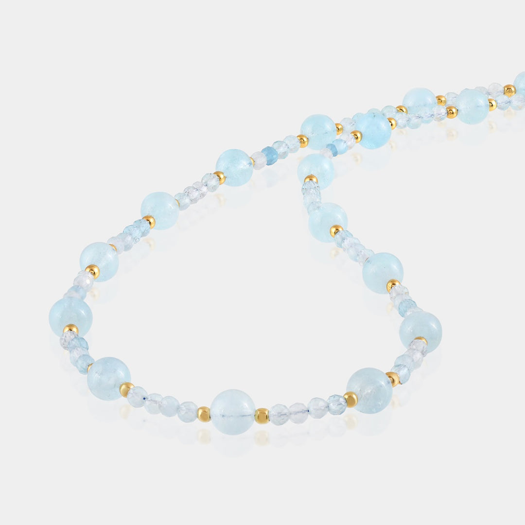 Natural Aquamarine Beads