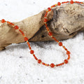 Close-up of Red Onyx Beads