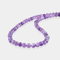 Men's Amethyst Gemstone Silver Necklace: Casual sophistication for everyday wear