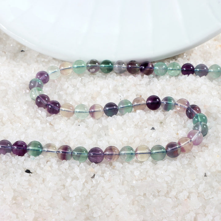 Gorgeous fluorite gemstone necklace