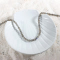 Men's Labradorite Gemstone Silver Necklace: Versatile accessory for any occasion