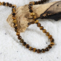 Men's Tiger's Eye Gemstone Silver Necklace: Versatile accessory for any occasion