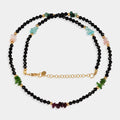 A stunning collection of gemstone beads in various colors and shapes, handcrafted in sterling silver.