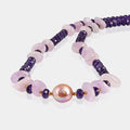 Smooth Nugget Kunzite Bead - Embracing love and compassion with its delicate pink shade