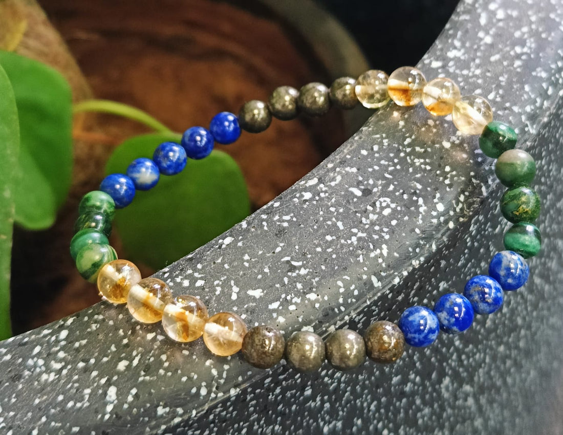 Wisdom, Abundance, and Protection Bracelet