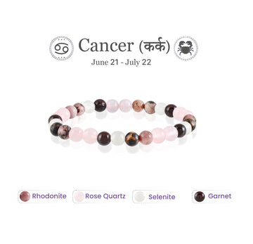 Cancer Zodiac Bracelet: (कर्क राशि)